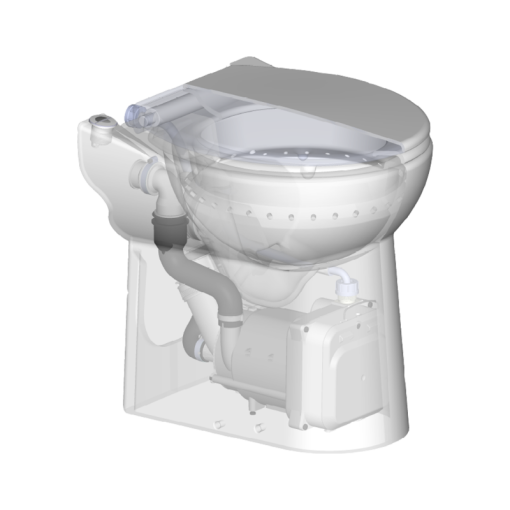 Inodoro Con Triturador Incorporado SANICOMPACT C43