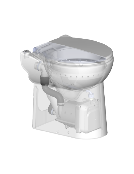 Inodoro Con Triturador Incorporado SANICOMPACT C43