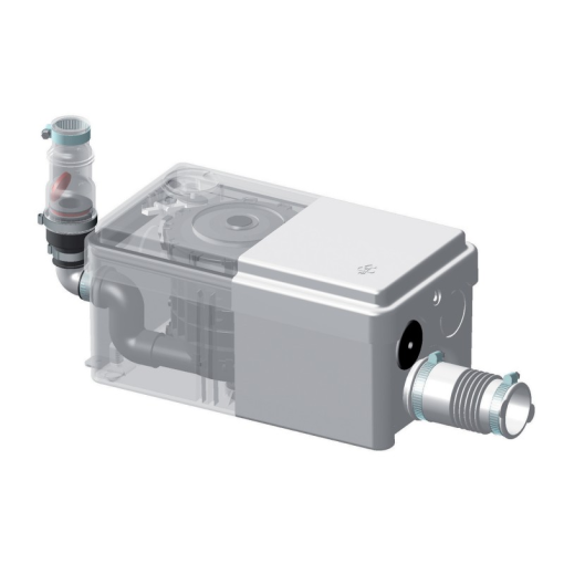 SANISHOWER - Bomba para lavabo, ducha y bidé