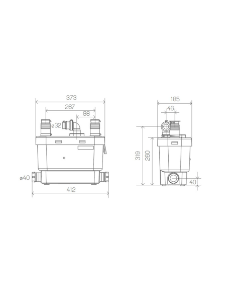 SANISPEED - Bomba para uso profesional
