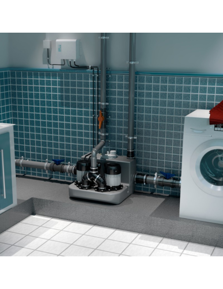 SANICOM 2 - Bomba para uso profesional 2 motores