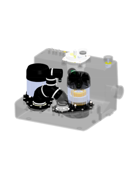 SANICOM 2 - Bomba para uso profesional 2 motores