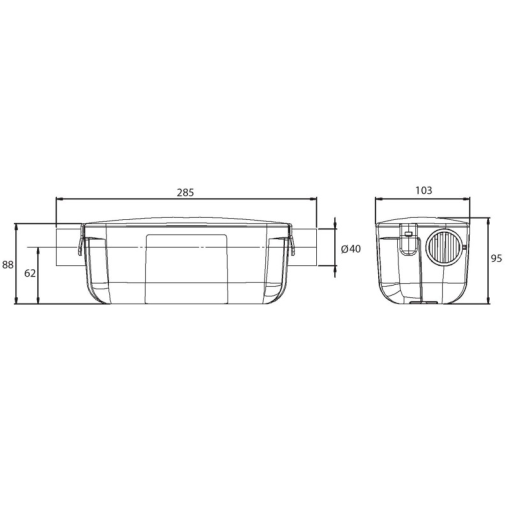 Filtro Neutralizador De Condensados SANINEUTRAL