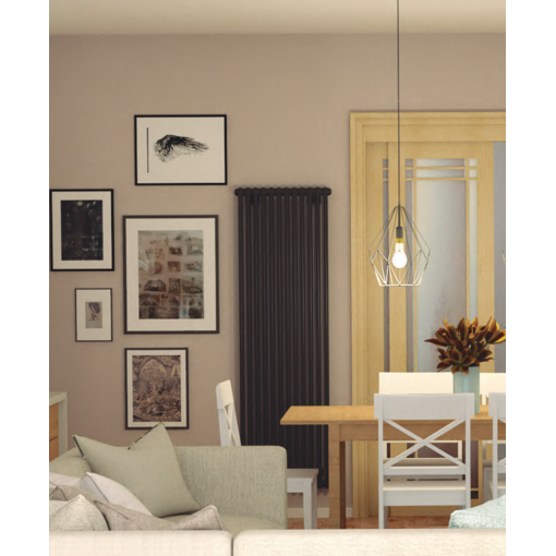 Radiador Decorativo Zehnder Charleston 2 Columnas Vertical