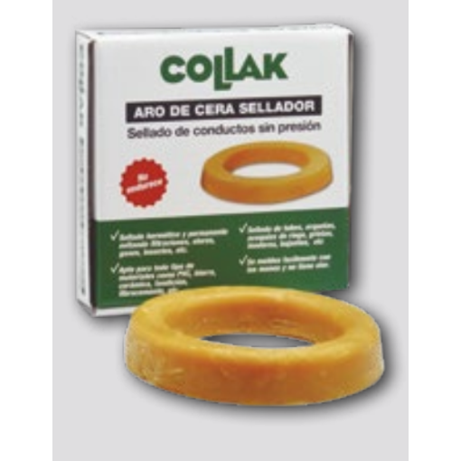 Aro De Cera Para Inodoro (Diámetro: 11 Cm.) COLLACK