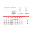 Opciones de medidas para el Radiador Decorativo Zehnder Excelsior Horizontal Y Horizontal Doble De Runtal