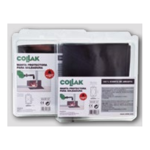 Manta 1400 ºC Para Soldadura 33 x 25 cm. COLLAK