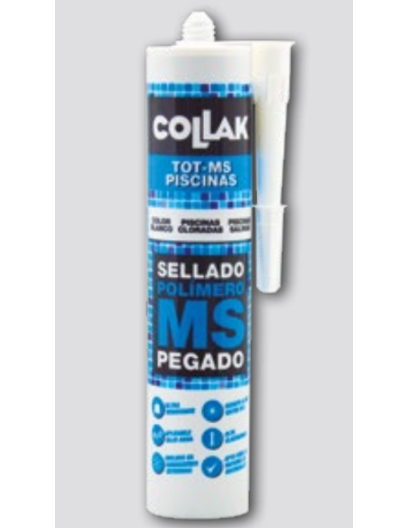 Sellador Polímero TOT–MS SPORT Verde 280 Ml. COLLAK