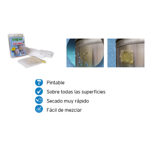 Parche De Reparación 10 X 15 Cm. COLLAK