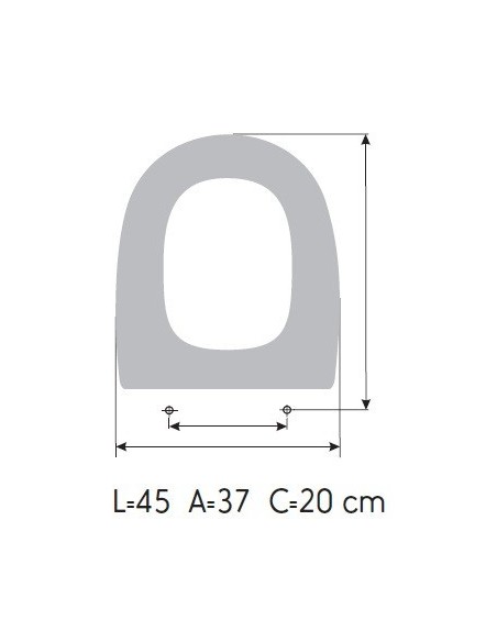 Tapa WC BELLAVISTA TARSIS