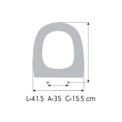 Tapa WC PORSAN EUROPA