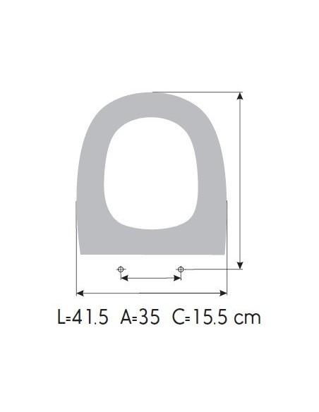 Tapa WC PORSAN EUROPA