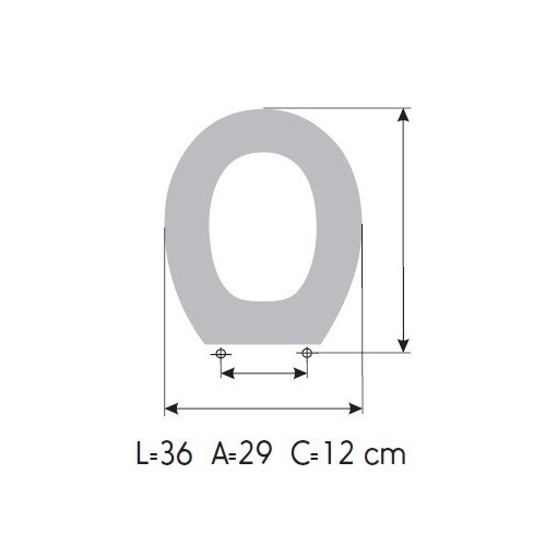 Tapa WC Infantil PORSAN / SANGRÃ - MODELO PORSAN (Tapa + Aro)
