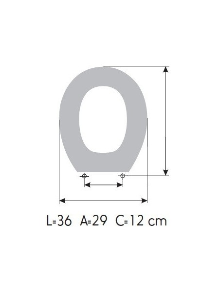 Tapa WC Infantil PORSAN / SANGRÃ - MODELO PORSAN (Tapa + Aro)