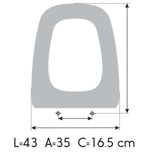 TAPA WC SANGRÁ MODELO GRANADA (MOD. ANTIGUO)