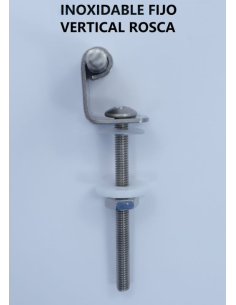Inoxidable Fijo Vertical Rosca Tornillo 35 Mm