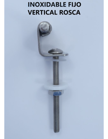 Inoxidable Fijo Vertical Rosca Tornillo 35 Mm