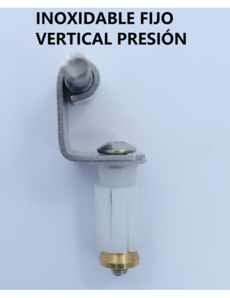 Inoxidable Fijo Vertical Presión