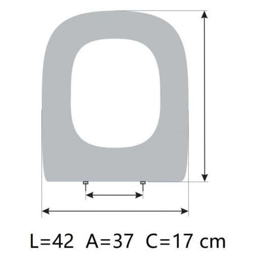 Tapa WC DURAVIT DURASTYLE