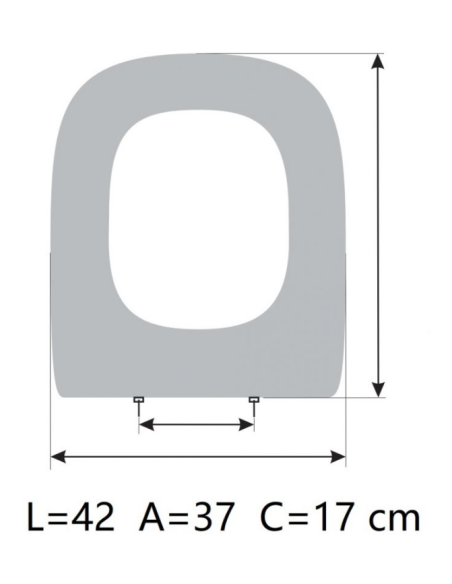Toilet seat DURAVIT DARLING NEW
