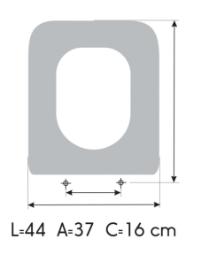 Tapa WC ROCA ESTUDIO