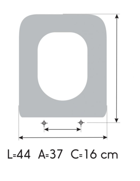 Tapa WC ROCA ESTUDIO