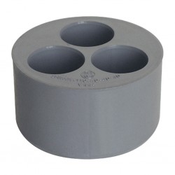 Triple reducer cap PVC 110-32-32-32 V-333 RIUVERT