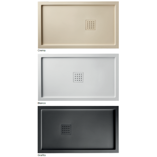 PLATO DE DUCHA LISO ENMARCADO - DOCCIA