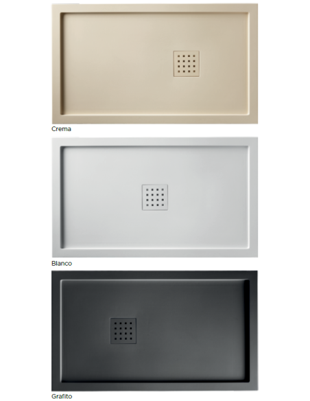 PLATO DE DUCHA LISO ENMARCADO - DOCCIA