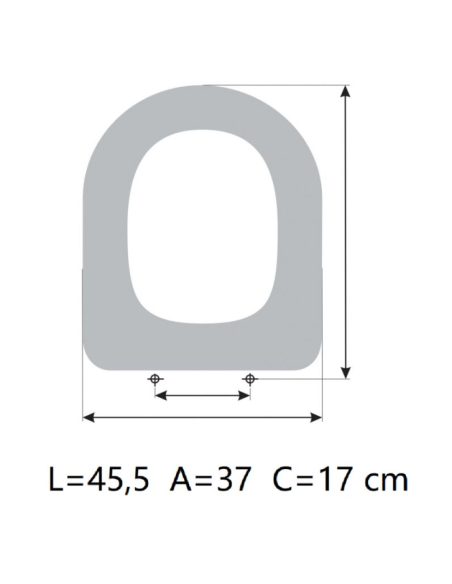 FARELLI AIDA toilet seat