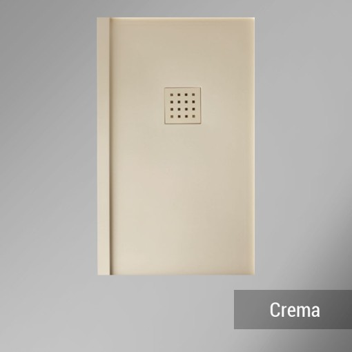 PLATO DE DUCHA LISO ENMARCADO FRONTAL - DOCCIA