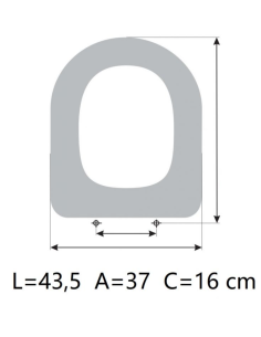 Assento sanitário ROCA CARMEN NUEVO