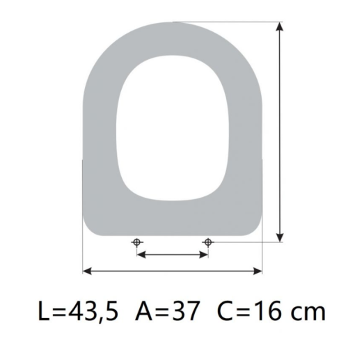 Tapa WC ROCA CARMEN NUEVO
