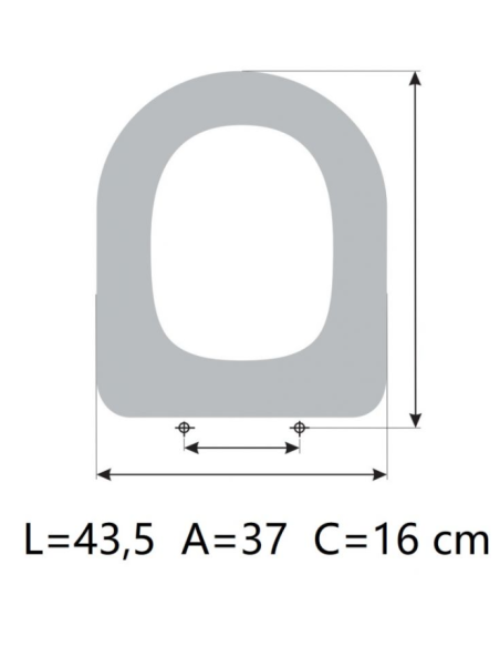 ROCA CARMEN NUEVO toilet seat