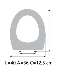 VALADARES DURIUS toilet seat