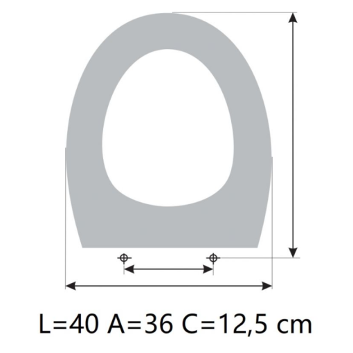 VALADARES DURIUS toilet seat