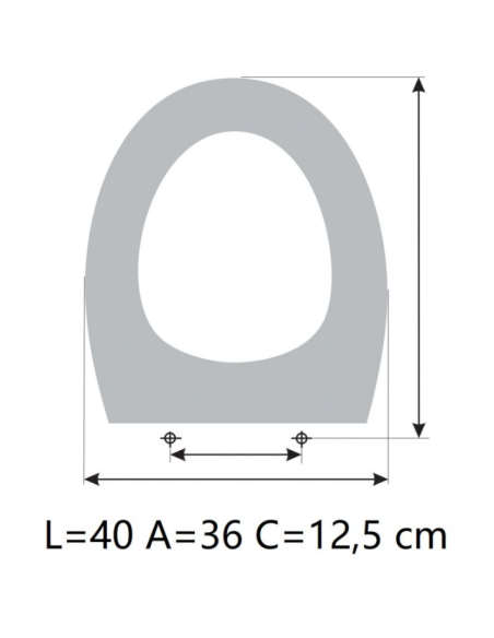 VALADARES DURIUS toilet seat
