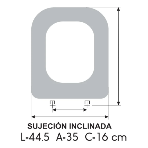 SFA-SANITRIT COMPACT LUXE toilet seat