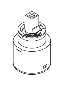 Replacement cartridge, single lever TRES Ref.: 9134288
