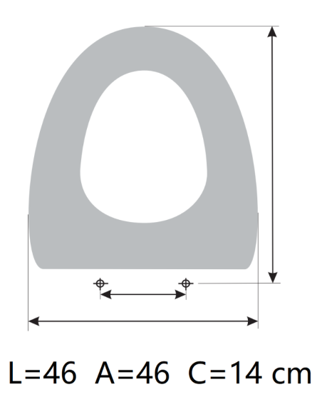 Sedile WC IDEAL STANDARD HERITAGE
