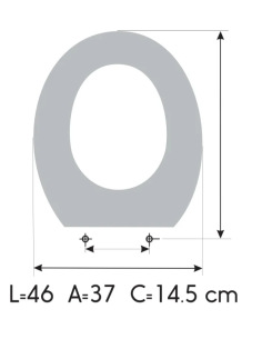 Abattant WC KERAX LOTO