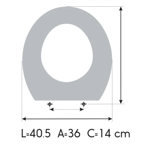 Abattant WC SFA-SANITRIT SANICOMPACT C43