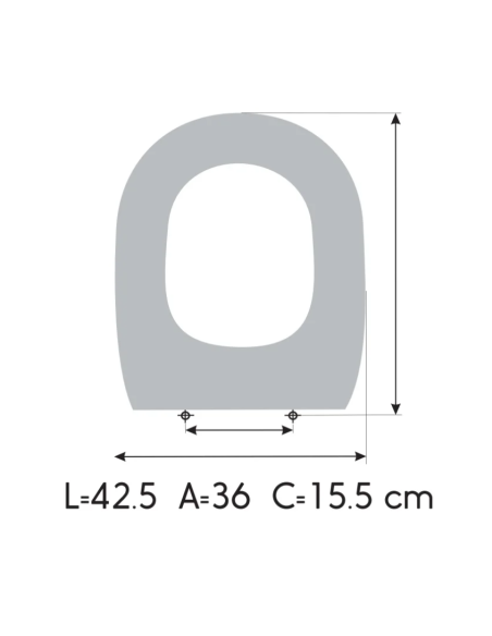 Abattant WC SFA-SANITRIT SANICOMPACT ELITE