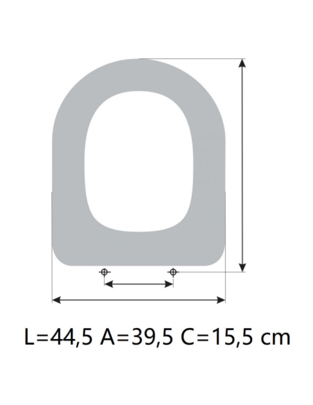 Sedile WC IDEAL STANDARD TIZIO