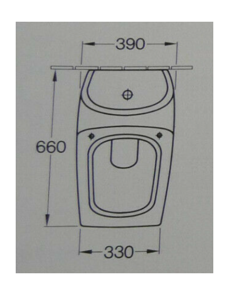 Tapa WC VILLEROY BOCH TOBOGA
