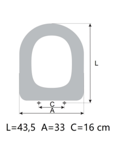 Assento sanitário PORCHER VENETO