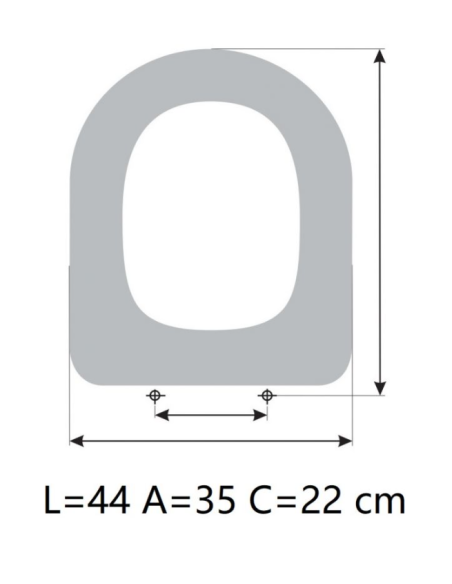 CATALANO ZERO toilet seat