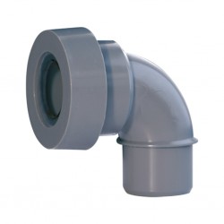 Elbow male with joint for bathroom fittings outlet A-100 RIUVERT