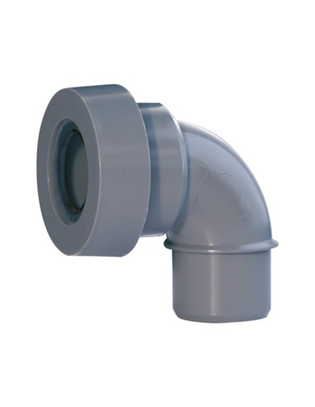 Codo Macho Con Junta Para Salida De Sanitarios A-100 RIUVERT