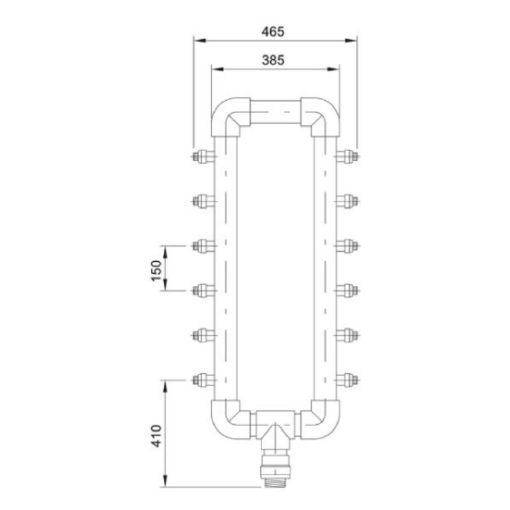 BATERIA DE CONTADORES DE PPR CIRCUITO CERRADO